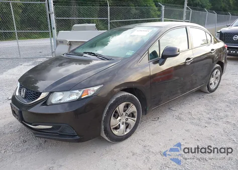 2013 Honda Civic Lx z USA, uszkodzony, nr VIN 2HGFB2F59DH569371